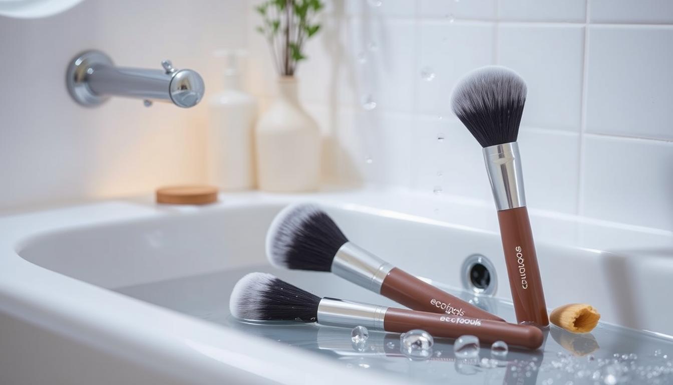 EcoTools Make-up-Pinsel – Set Mit Verschiedenen Pinseln | 200 G, Weiche Borsten, Für Ein Perfektes Make-up