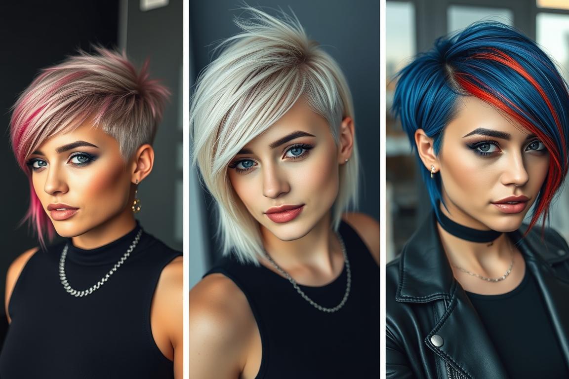 Freche Kurzhaarfrisuren Für Frauen Ab 50 Freche pflegeleichte Kurzhaarfrisuren