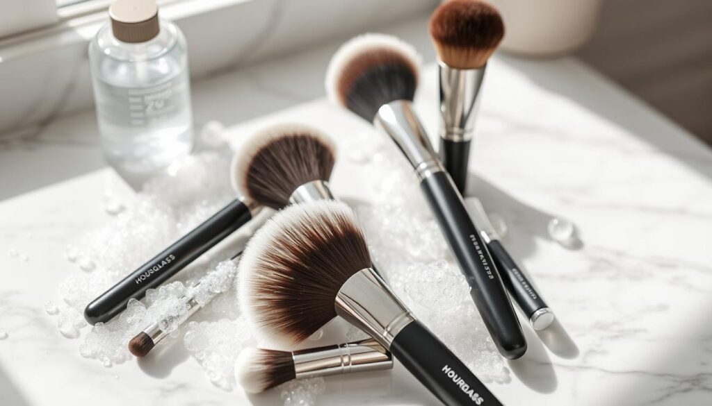 Hourglass Contouring Brushes Reinigung