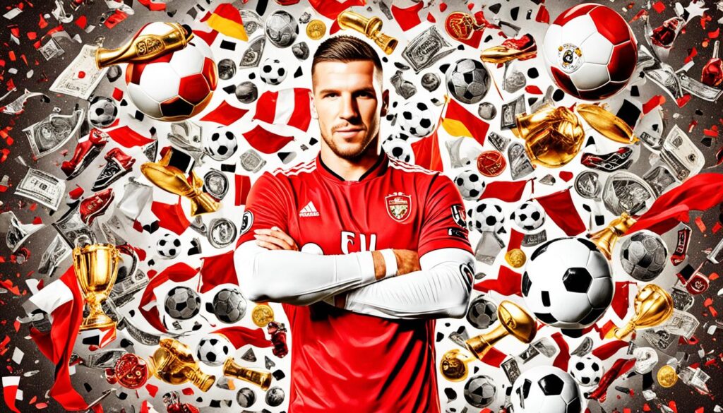 Lukas Podolski Vermögen