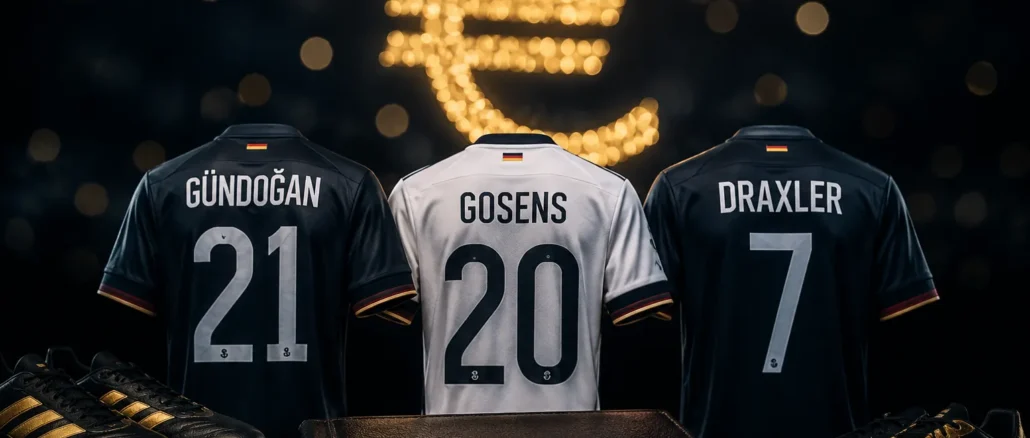 Wer verdient mehr: Gündoğan, Gosens oder Draxler?