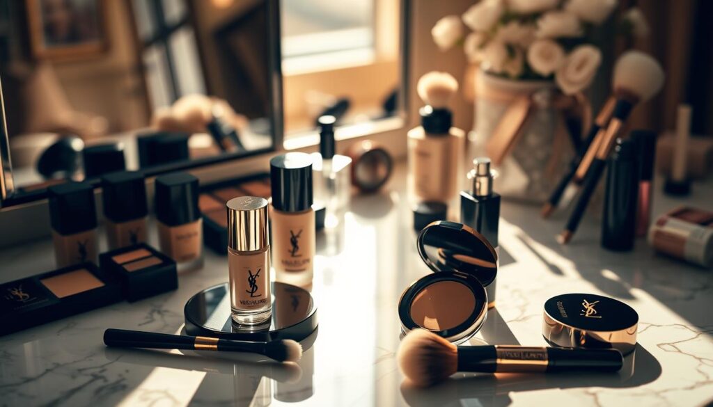 YSL Makeup Anwendung