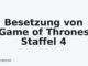 Besetzung von Game of Thrones Staffel 4
