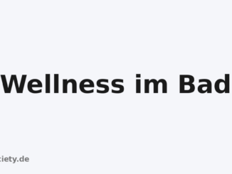 Wellness im Bad
