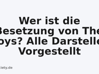 Wer ist die Besetzung von The Boys? Alle Darsteller Vorgestellt
