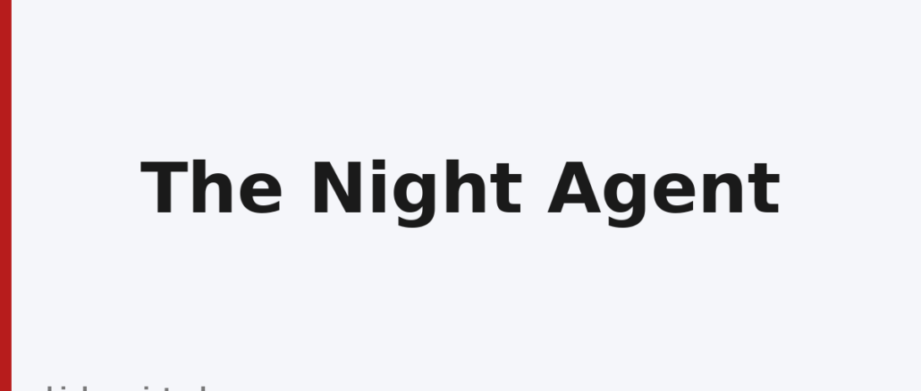 The Night Agent