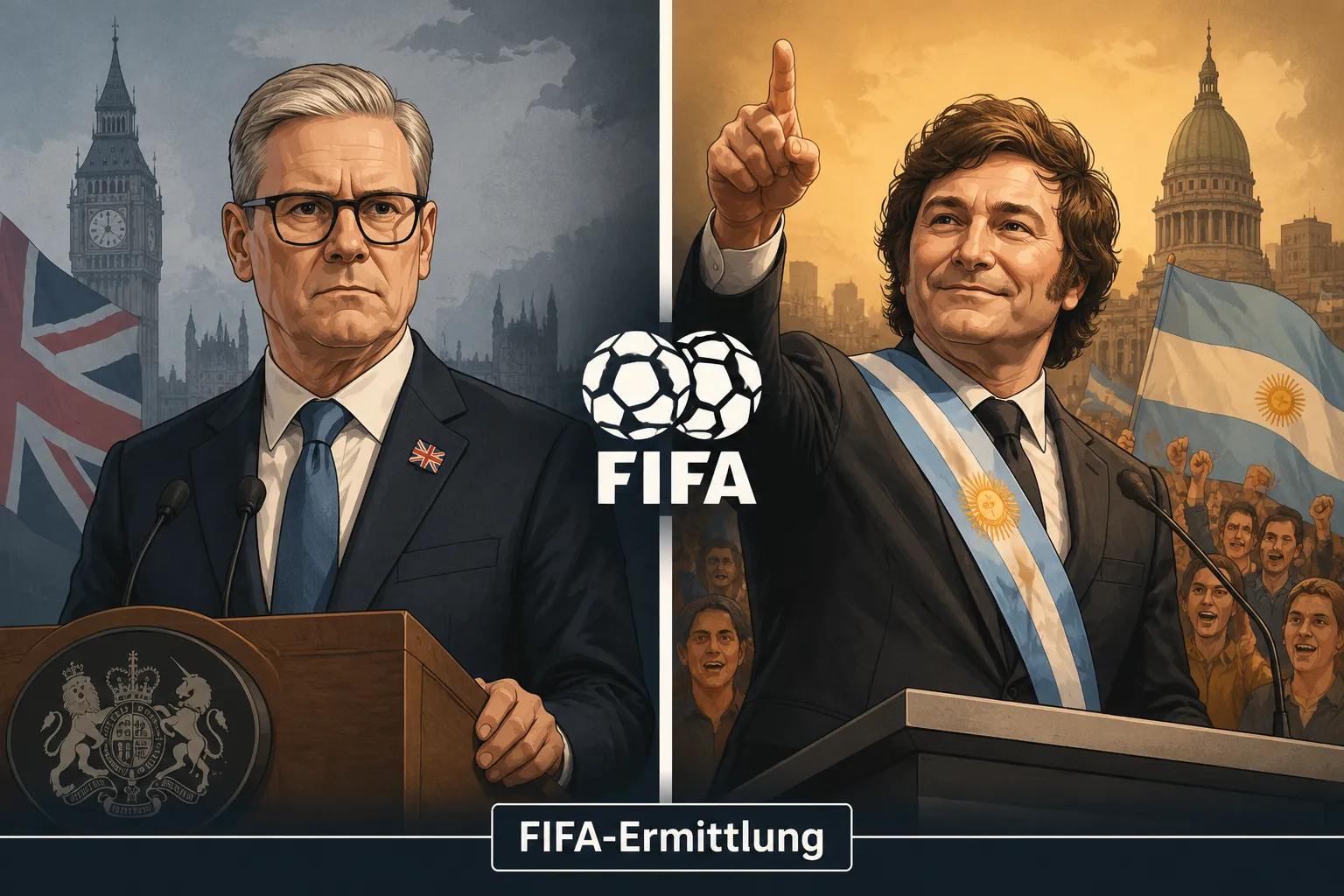 Wie reagierten Argentiniens Politiker und Fußballstars auf die FIFA-Ermittlung?