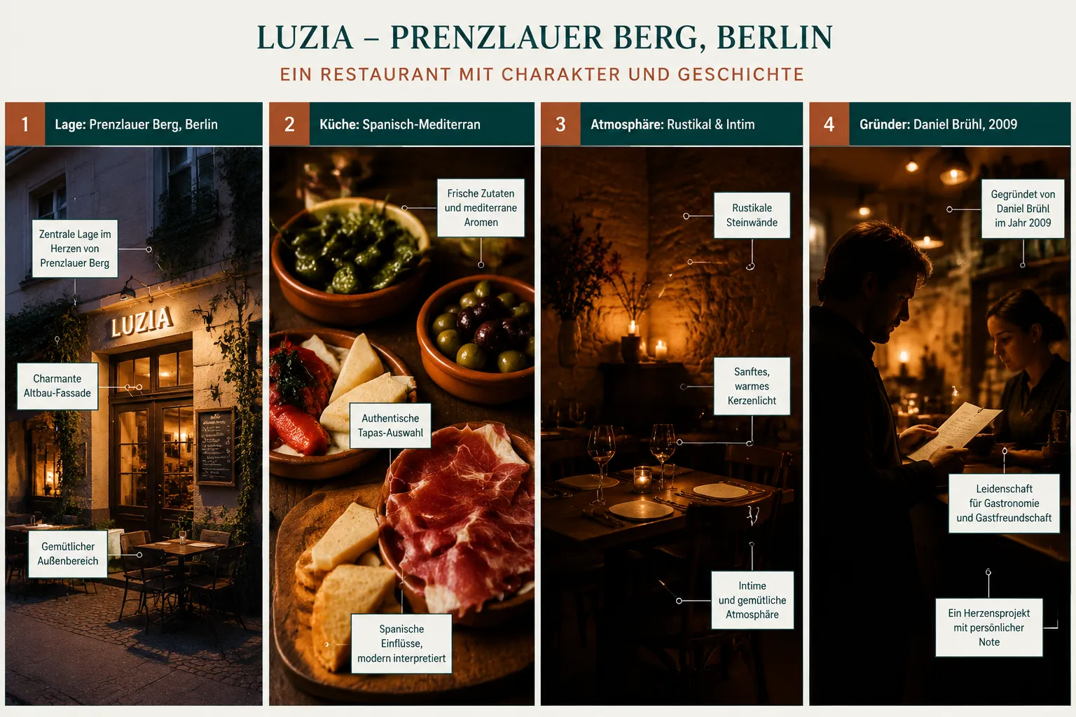 Daniel Brühl Restaurant: Name, Lage und Adresse